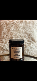 Luxurious Amber Candle Jar